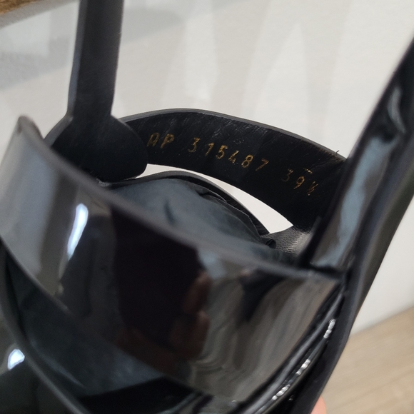 Yves Saint Laurent New Tribute Plataform Sandals - Picture 8 of 9